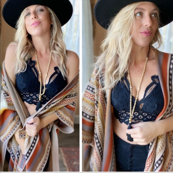 💃🏻Ruana Poncho Multi pattern - Picture 2 of 13